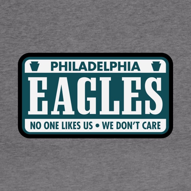 Eagles License Plate by pacdude